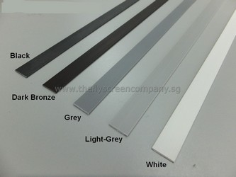 5 PVC frame colours